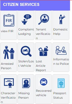Indore Police Website