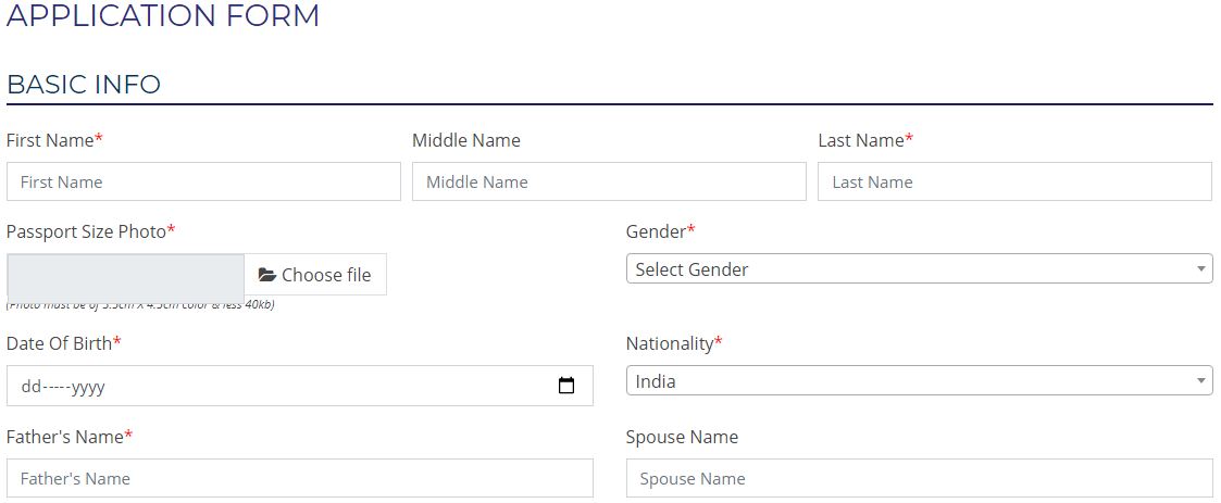 West Bengal PCC Application