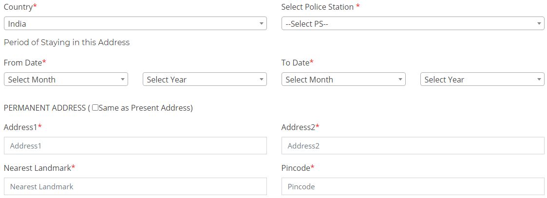 Bidhannagar PCC online