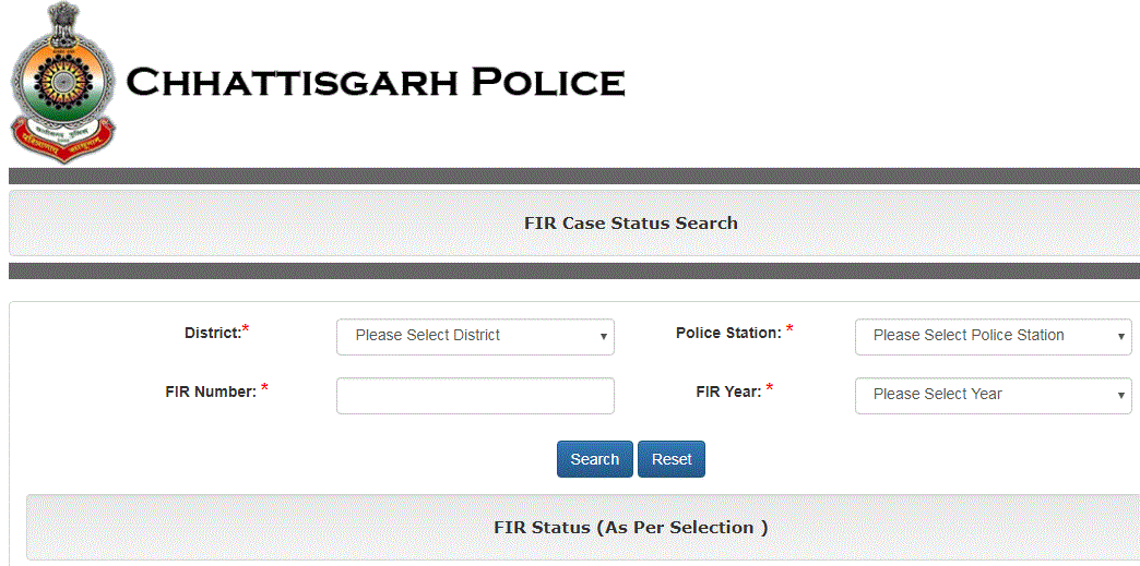 Chhattisgarh Police View Case