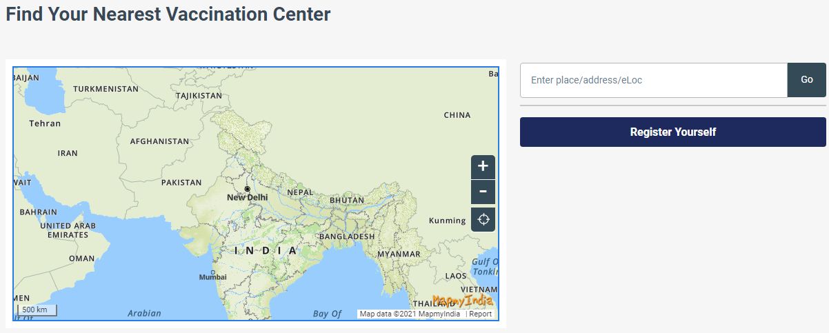 Covid Vaccine Centres