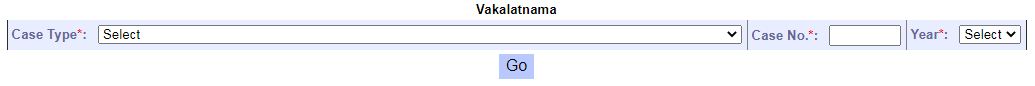 Delhi High Court Vakalatnama filing online