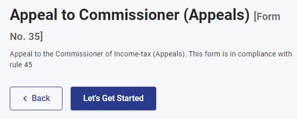 Income Tax Appeal with CIT