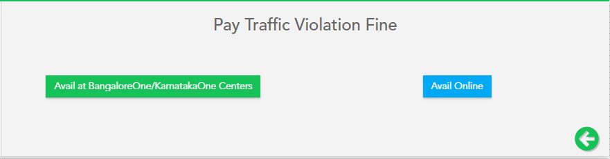 Karnataka Traffic Violation Fine