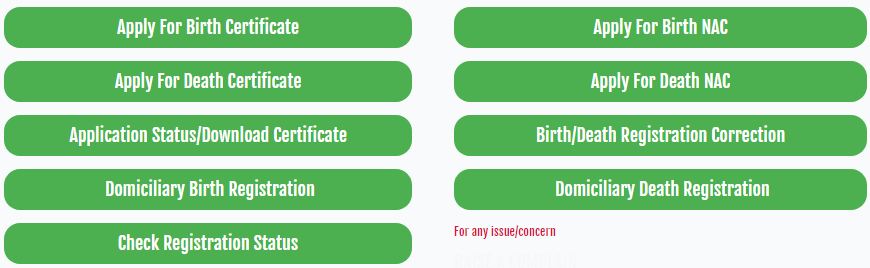 Odisha Birth Death Certificate search online