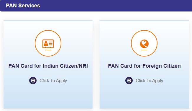 PAN Card Application