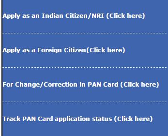 PAN Card Application Status UTIITSL