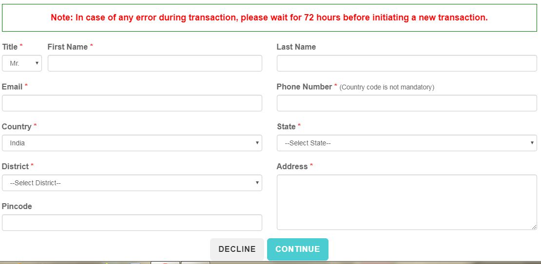 PMNRF Online Donation