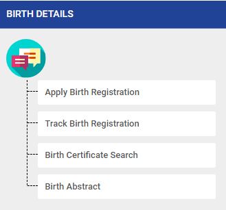 Tamil Nadu Birth Certificate online