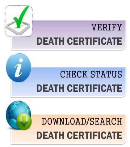 UP Death Certificate online