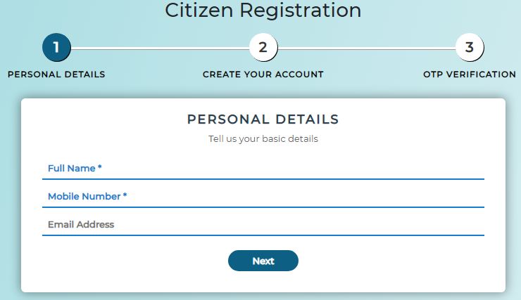 West Bengal Register Citizen online